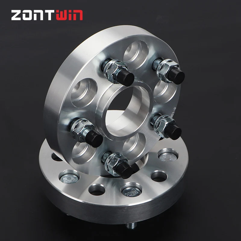 2Pieces 20/25/30/35/40mm PCD 5x120 CB 66.9 mm Wheel Spacer Adapter Suit For 5lug Car M14x1.5