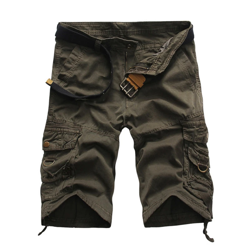 BOLUBAO tute da uomo nuove estive pantaloncini Cargo Casual dritti pantaloncini a cinque punti larghi multi-tasca da uomo