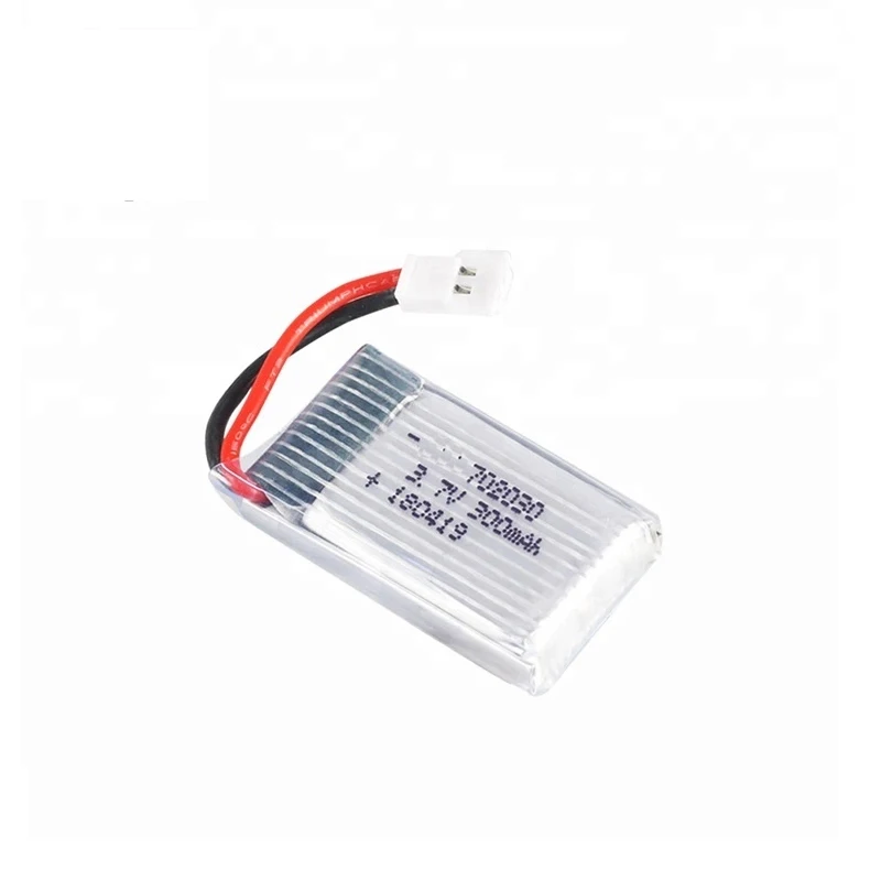 702030 3.7V 300mAh litowo-polimerowa bateria do drona RC do U816 U830 z ładowarką