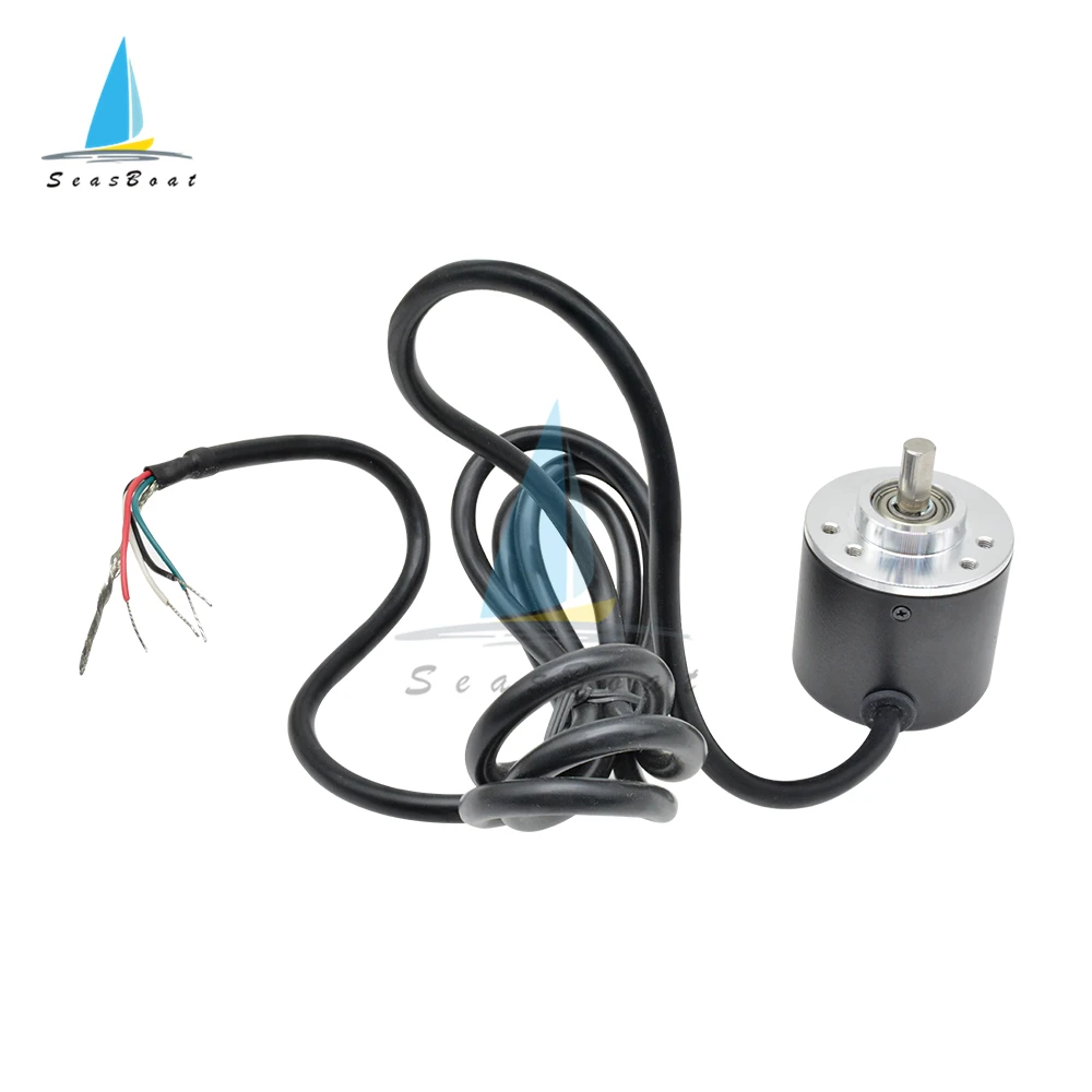 360/600 Pulse Incremental Optical Rotary Encoder AB Two-phase 5-24V Incremental Optical Rotary Encoder 360/600 P/R