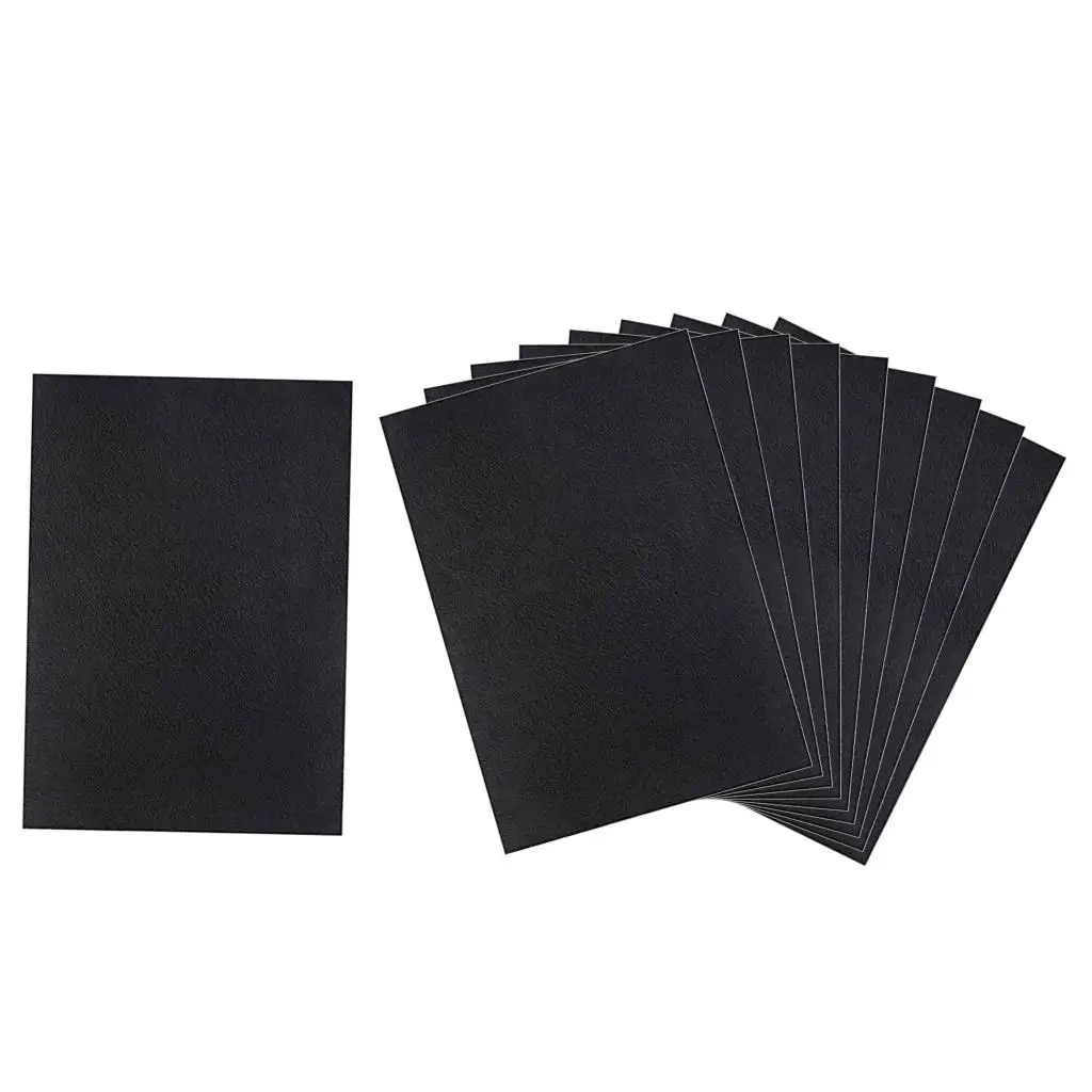 

10x Sticky Back Self Adhesive Sheet Velvet Fabric Craft Sticker For Jewelry Box