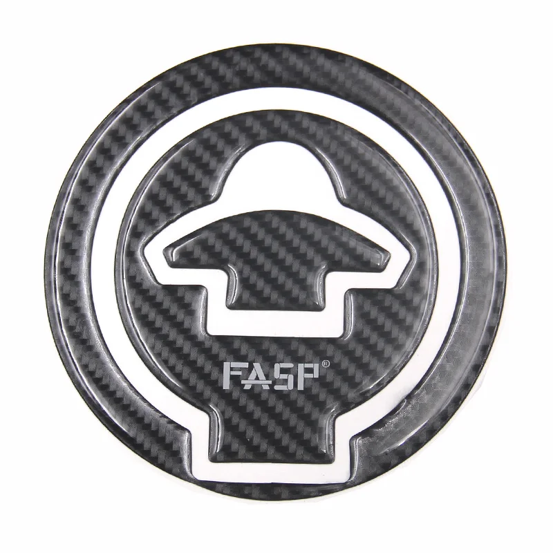 Fit For  YZF-R125 R15 YZF R25 R3 MT-03 MT-25 M-slaz150 Carbon Fiber Gas Cap Cover Pad Fuel Tank Sticker Decal Protector