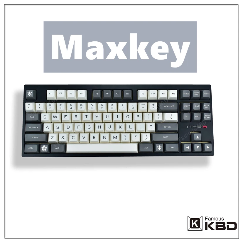 Maxkey keycap SA height two-color injection molding ABS material basic kit for mechanical keyboard