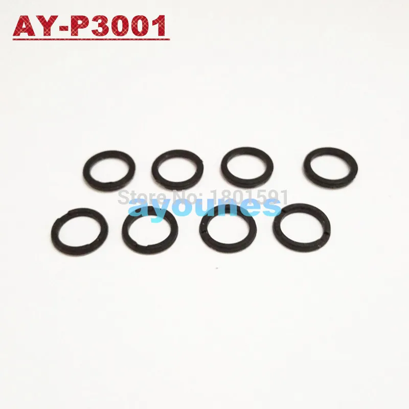100pcs/set  Auto parts Fuel injector repair kits of plastic washer seals Fit for TOYOTA (AY-P3001,9.9*1.5*7.45mm)