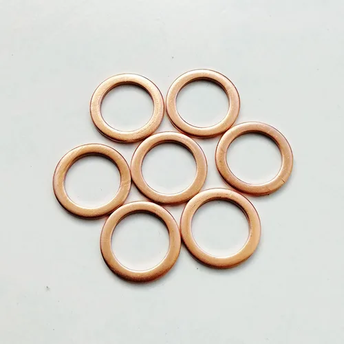 Imagen 2 del producto 20 piezas/50 unidades/100 unidades de junta de inyector de combustible para coche diésel para Mitsubishi Delica Pajero L200 L400 MD 070717 4D56 4M40 4D65, 4D68, 4D55