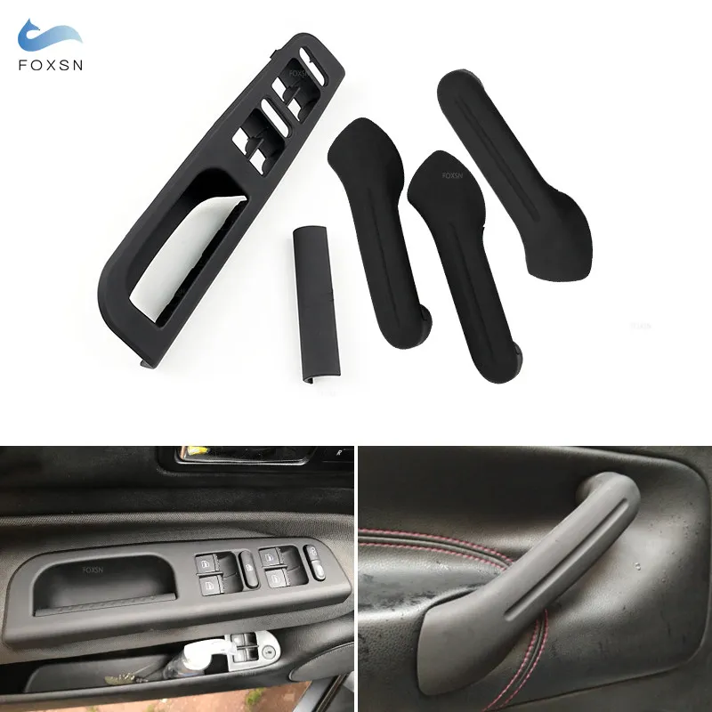 LHD Window Control Switch Bezel Door Pull Grab Handle For VW Golf 4 Jetta Bora MK4 1998-2005 3B1867171D 3B0867175 1J0867172D