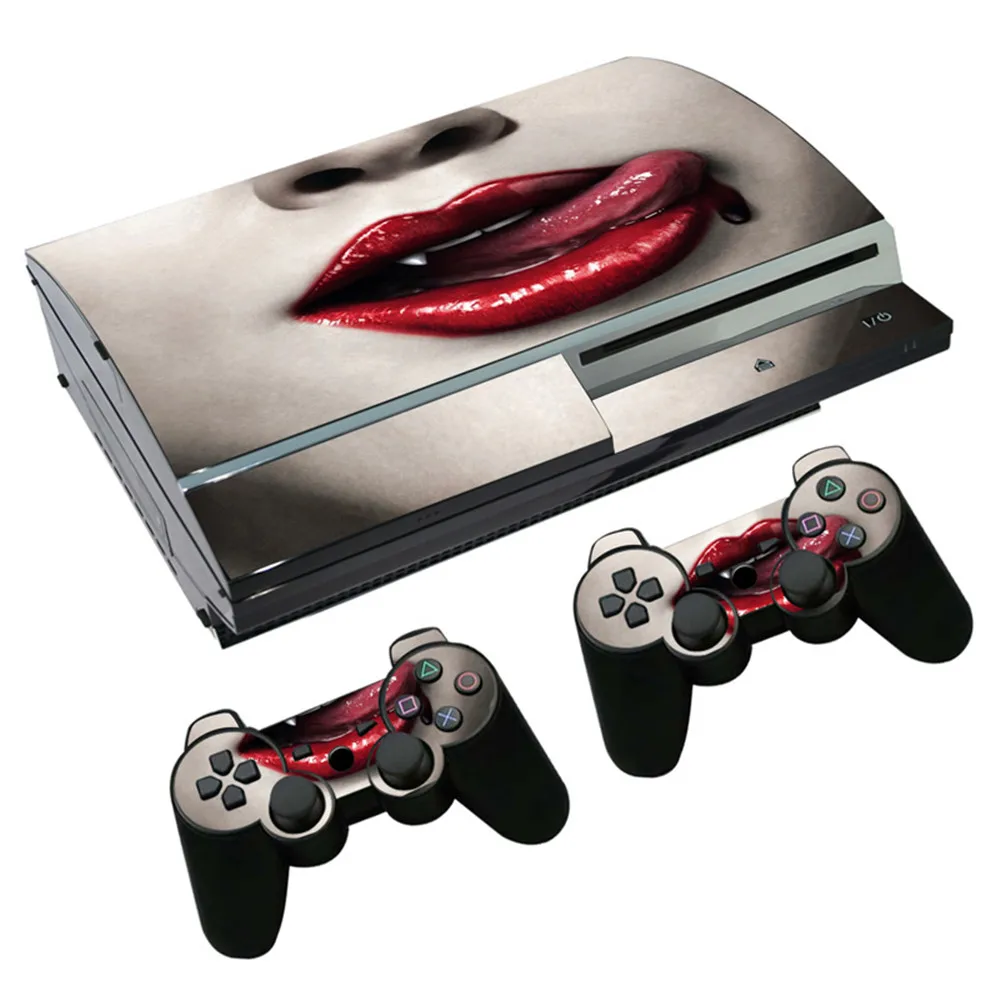 غطاء حافظة واقي مقاوم للماء ، غطاء جلد لـ PS3 ، ملصق فينيل ، جلد وحدة التحكم