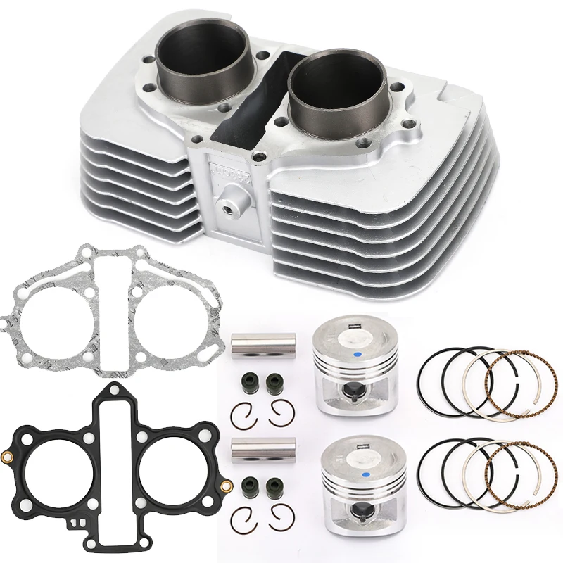 Artudatech Engine Cylinder Piston Ring Gasket Kit Fit for Honda Rebel CA 250 CMX 250 1996 1997 1998 1999 2000 01-08