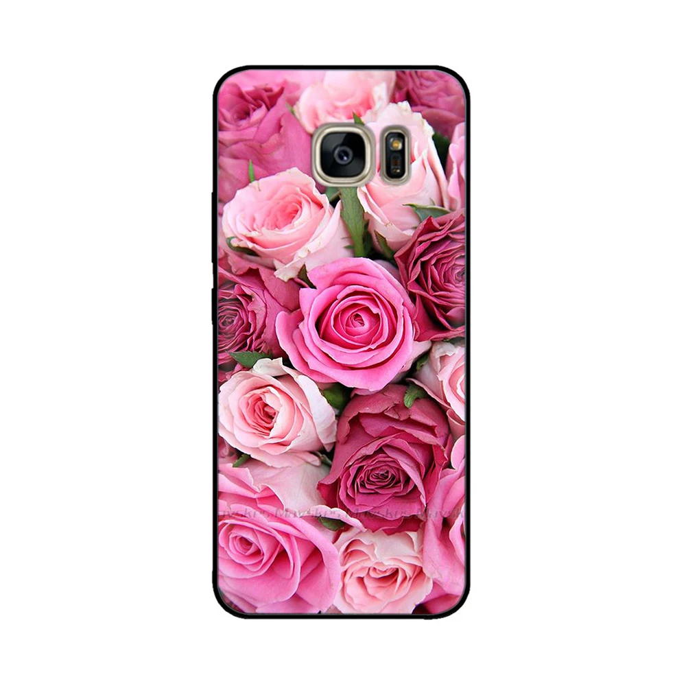 Silicon Case for Samsung Galaxy S7 Edge Case S7 Phone Case for Samsung Galaxy S6 Edge S 6 Coque Full Protection Soft Back Cover