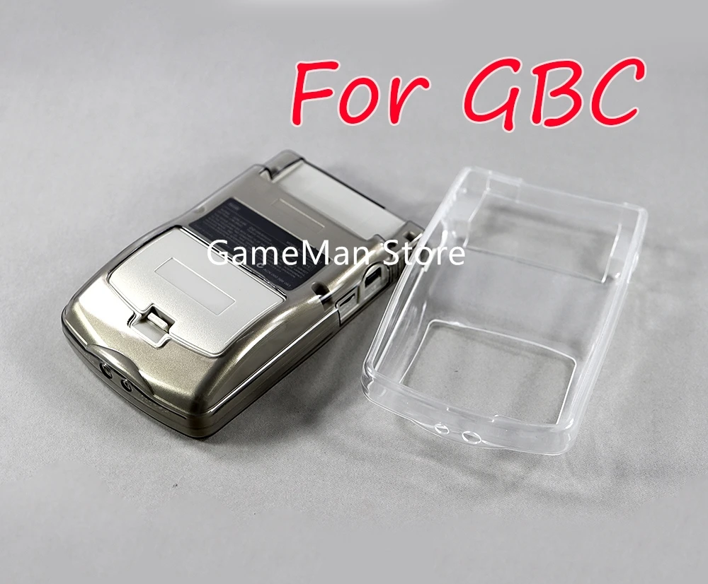 20pcs For Gameboy Advance Pocket Clear Transparent Protective Case For GBA SP GBC Console Protection TPU Shell Cover