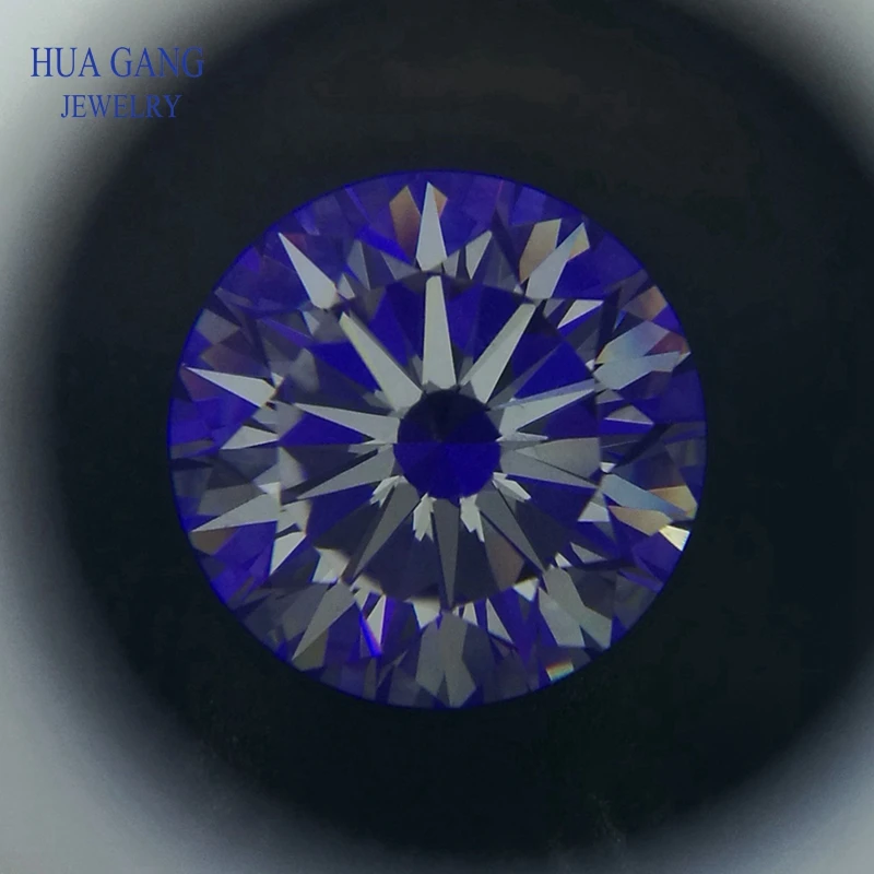 10 Hearts And 10 Arrow Cut Moissanite 0.5ct 1.0ct 2.0 Carat D Color VVS Round Cut Lab Grown Loose Moissanite Stone Test Positive