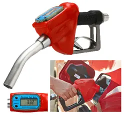 Electronic Metering Fuel Gun Electronic Digital Diesel Gun 1 Inch Turbine Metering Gun Gasoline Diesel Oil Gun