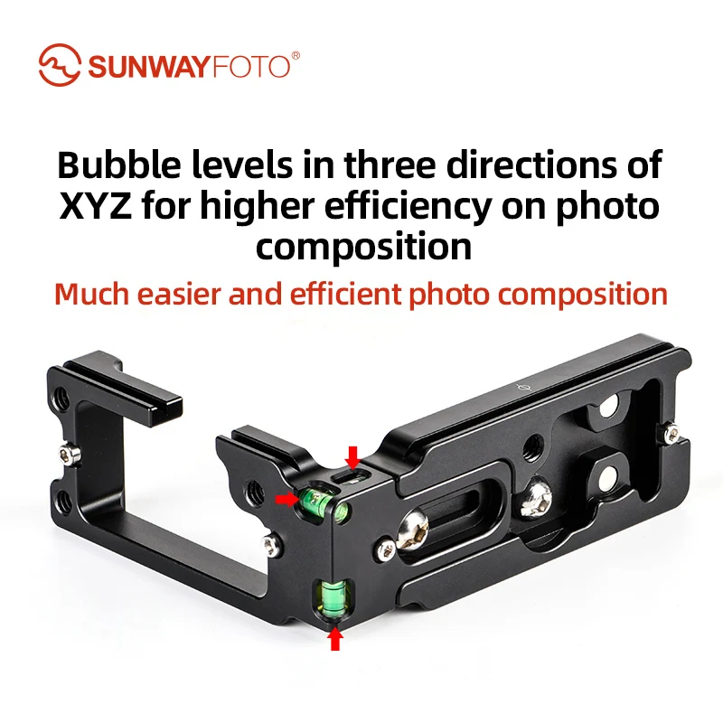 SUNWAYFOTO PCL-R5 L-bracket for Canon Eos R5/R6 DSLR Arca / RRS Compatible Quick Release Plate