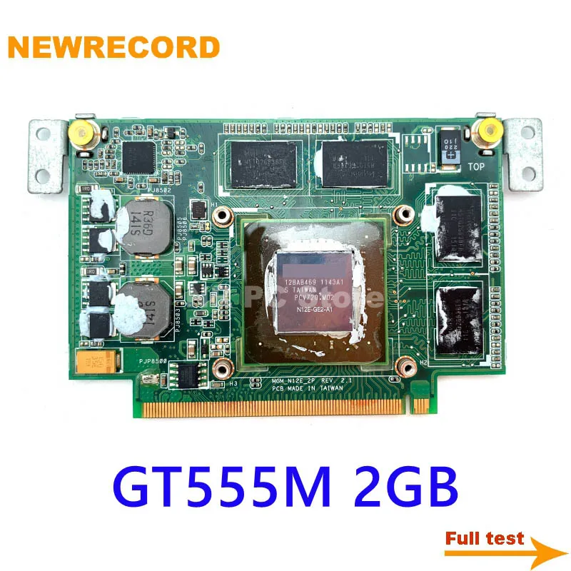 For Asus N75S N75SF N55SF N75SL N55SL GeForce 60-n5uvg1500 GT 555M GT555M N12E-GE2-A1 VGA Video Graphic Card 2GB