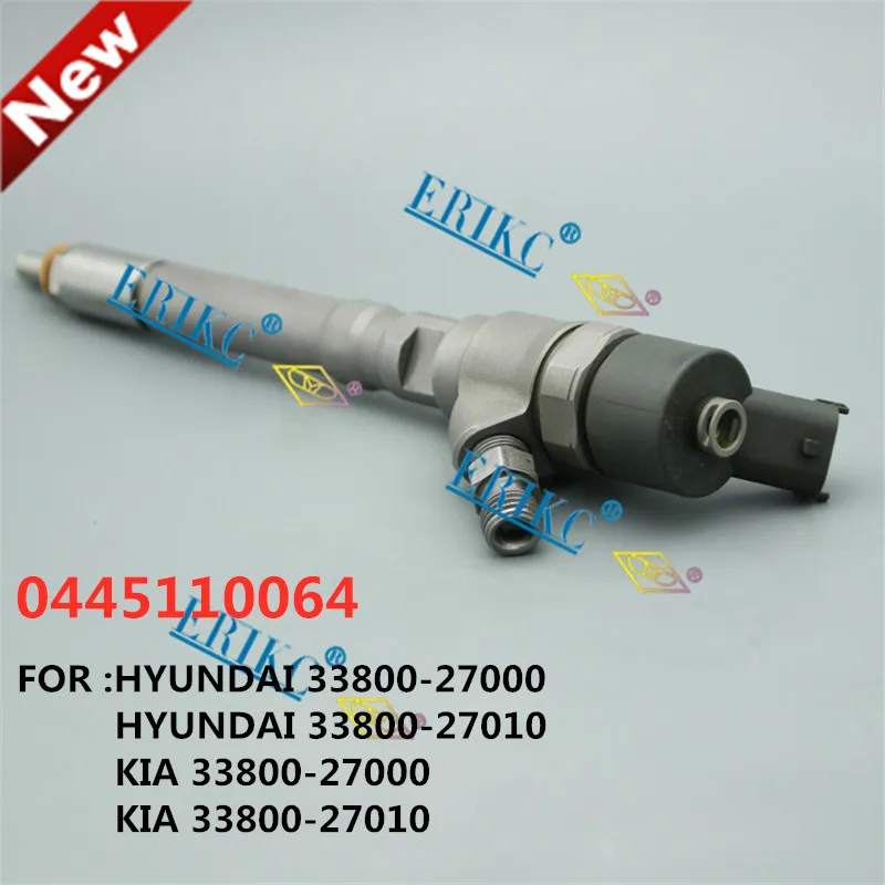 

ERIKC 0445110064 Auto Diesel Engine Injection 0 445 110 064 33800 27000 for Hyundai KIA 33800-27000 33800-27010 0445110064