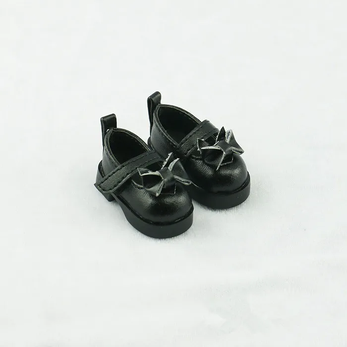 

BJD doll shoes are suitable for 1/6 fashion simple style with butterfly knot shoes paired with doll accessories in two colors