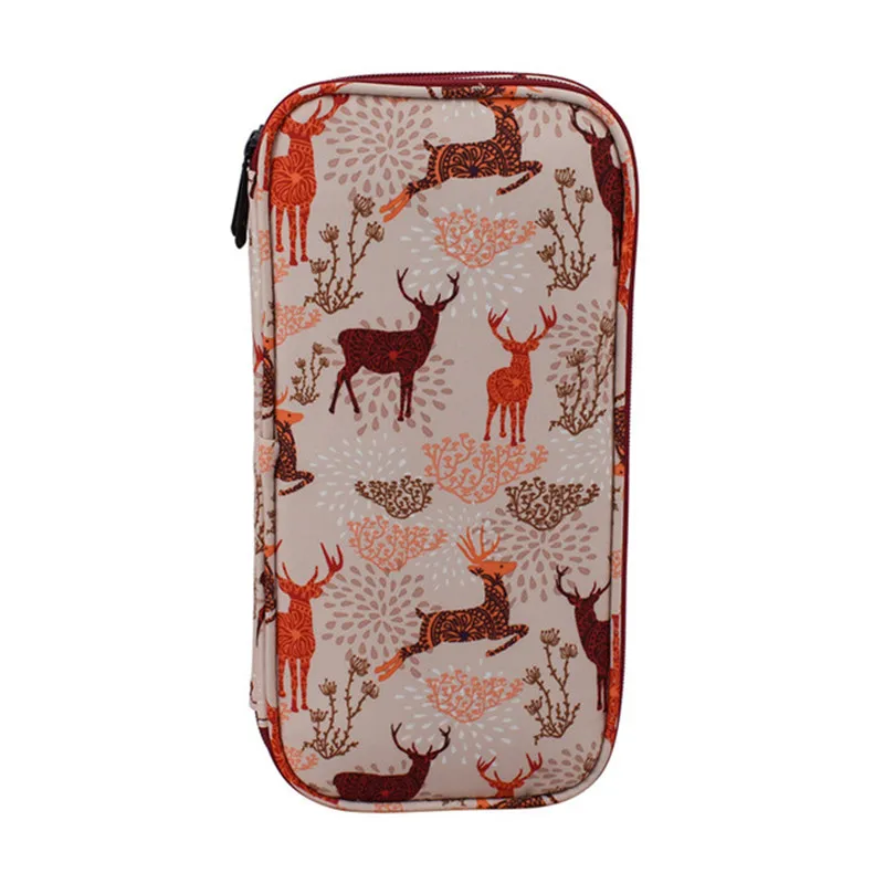 KOKNIT Crochet Hooks Thread Yarn Storage Bag DIY Organizer Holder Wool Crochet Hooks Knitting Needles Sewing Set DIY Storage Bag