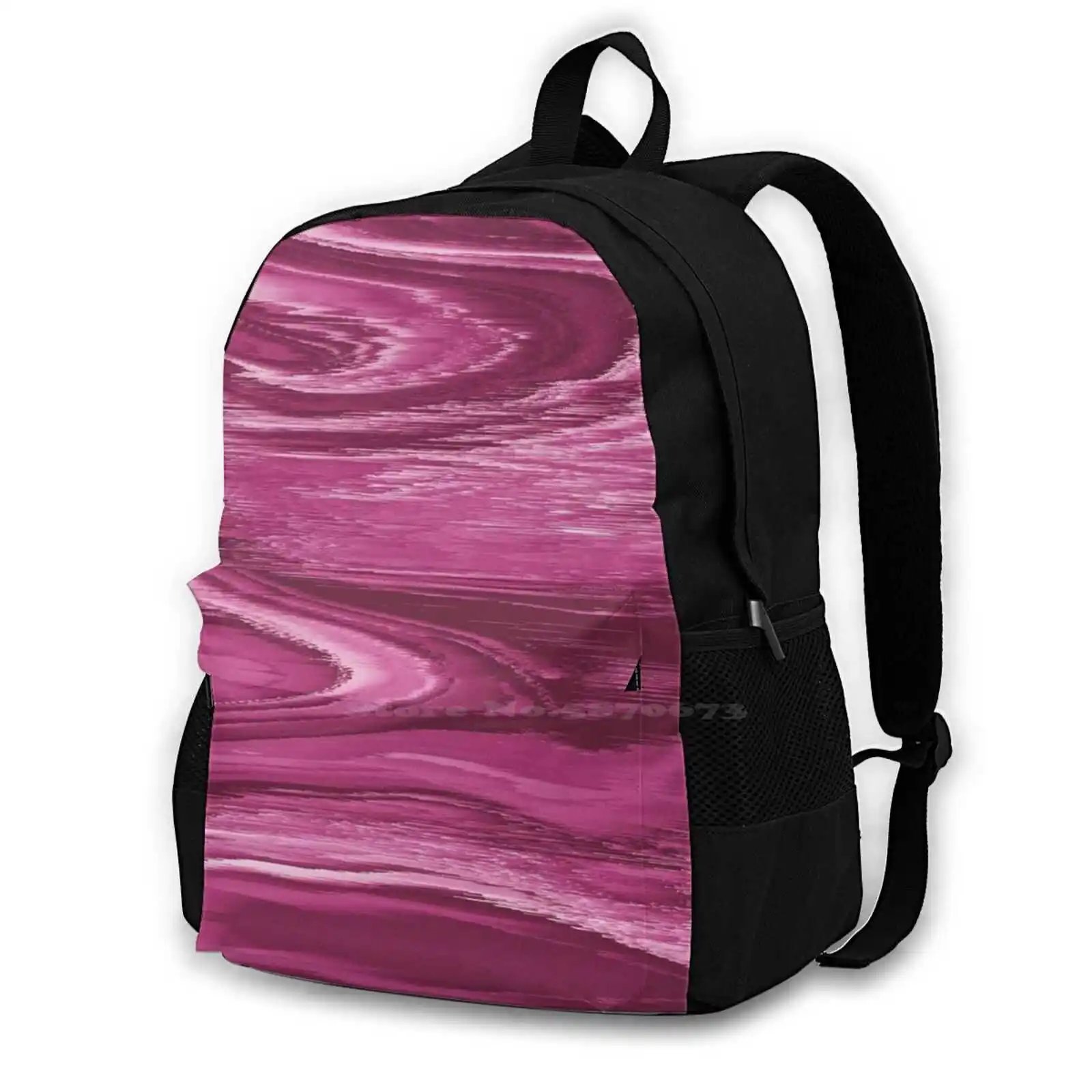 Digital Glitch 3d Print Design Backpack Casual Bag Glitch Endidesigns Endi