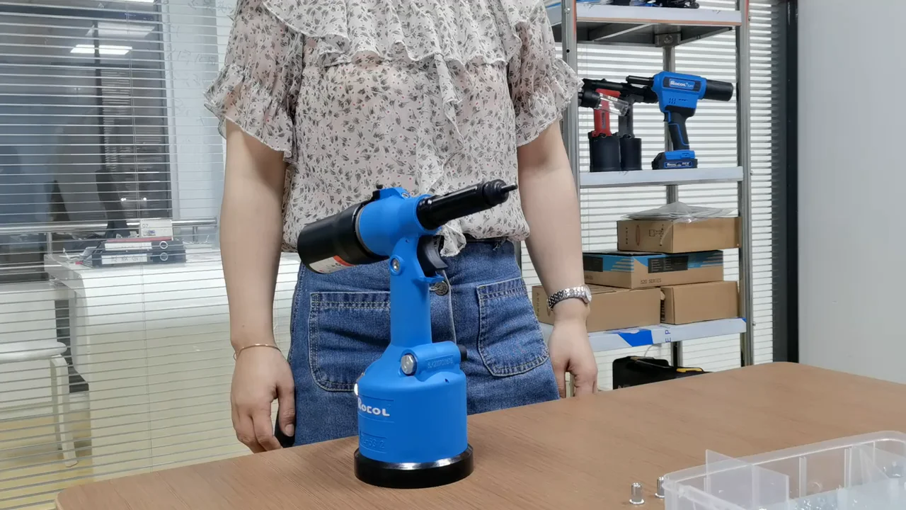 China Big Factory Good, Price Handheld Stainless Steel Pneumatic Air Rivet Nut Gun Pneumatic Hydraulic Tools/