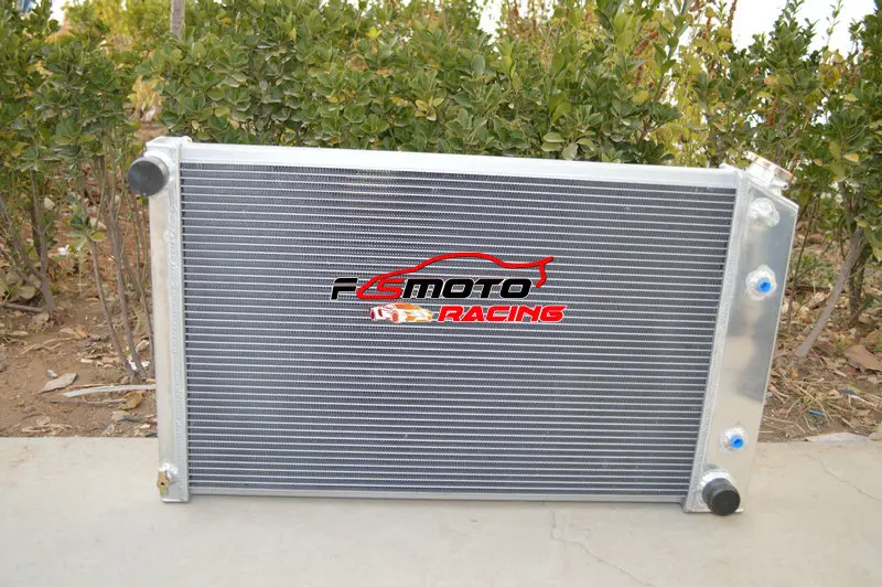 3 Rows All Aluminum Radiator For 1970-1981 Chevy Camaro 1975-1979 Nova 1968-1973 Chevelle