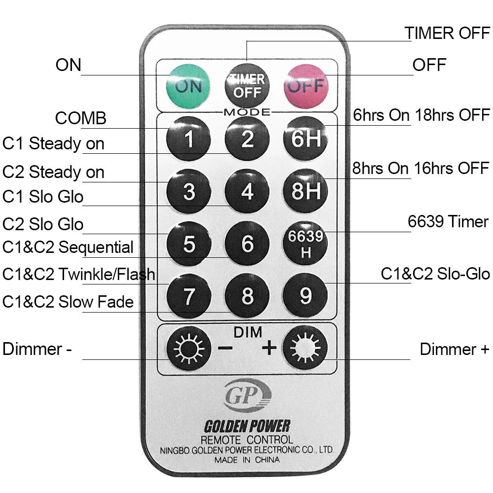 31V Safe Voltage LED String Lights Memory Function Timer LED String Lights Holiday Christmas Lights Outdoor Smart String Lights