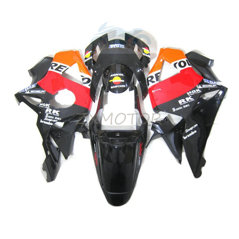 Full New Popular Fairings Kits Suitable For HONDA CBR900RR 954 2002 2003 Top-hole fairing CBR954 02 03 k2 k3 Repsol NJ38