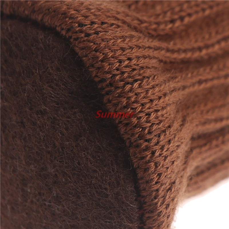 Calcetines de lana de punto para patas de silla, protección para el suelo, para mesa, muebles, funda para pies, rascador, 4 piezas