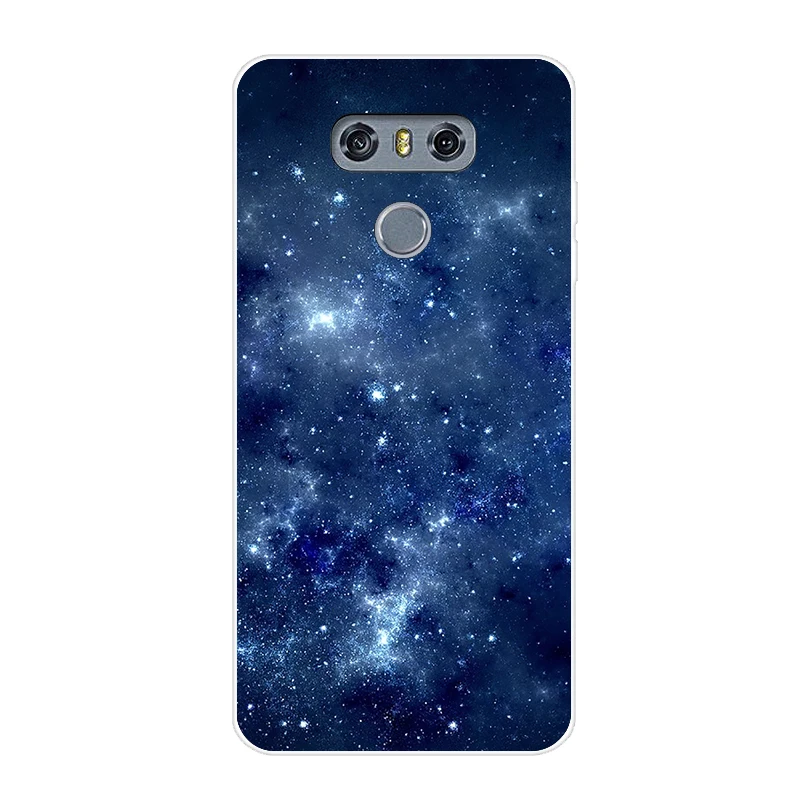 For LG G6 Case Cover 5.7 Clear Printing Soft TPU Back Cover For LG6 LGG6 G 6 H870DS H870 Silicone Fundas G3 G4 G5 Phone Cases