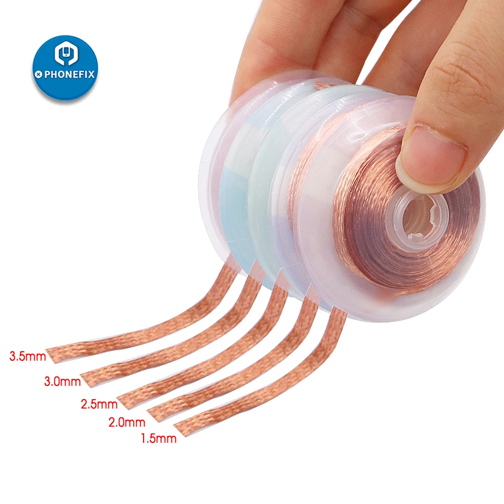 Hút Thiếc Loại Áo Ngực Hàn Tẩy Bấc Dây BGA Hút Thiếc Loại Dây Từ Thông BGA Công Cụ Sửa Chữa Cho Điện Thoại Bo Mạch Chủ Sửa Chữa
