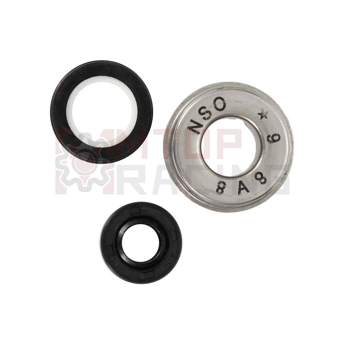 Water Pump Mechanical Seal Set For Kawasaki KLR250 KLR650 10x22x7 92049-1157 49063-1056