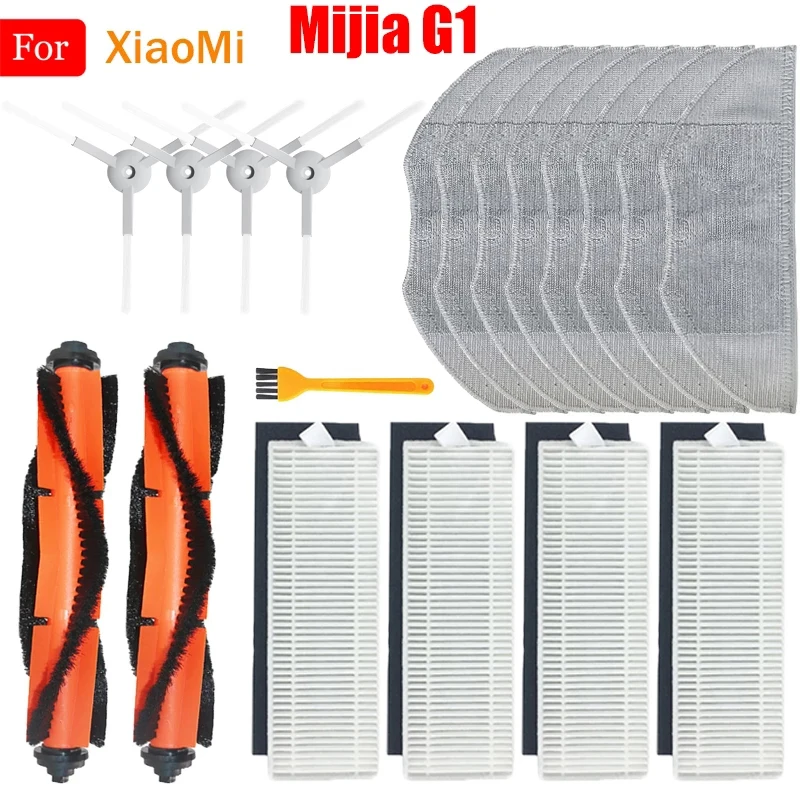Piezas de repuesto para Xiaomi Mijia G1 MJSTG1 Mi Robot aspirador, cepillo lateral, filtro Hepa, accesorios esenciales