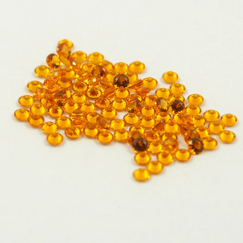 

Meisidian 2mm Citrine Lab Grown Yellow Sapphire Pirce Per Carat For Ring Making