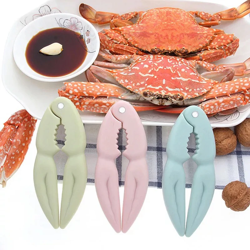 Seafood Tool Lobster Cracker Crab Claws Sheller Walnut Clip Sea Food Tool Lobster Clamp Pliers Clip Home Kitchen Seafood Tools