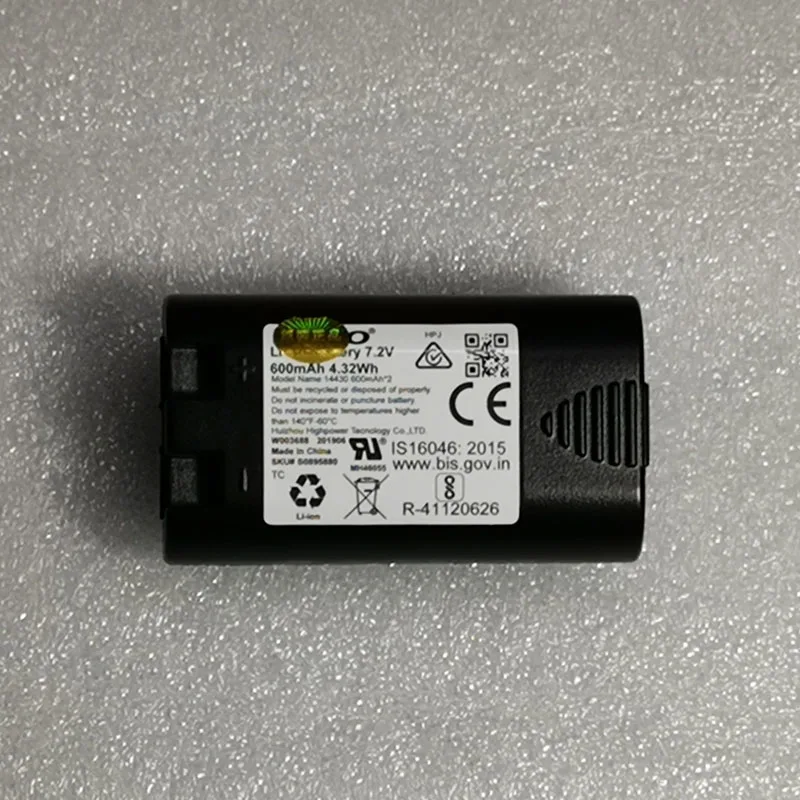 600mah new battery for 3M PL200 for DYMO LabelManager 260 260P 280 PnP 14430 S0895880 W003688