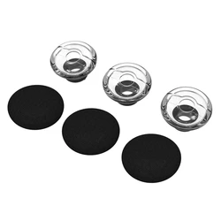 FULL-3-Piece Large Medium and Small Replacement Earplug Gels for Plantronics Voyager Legend Eartip Kit