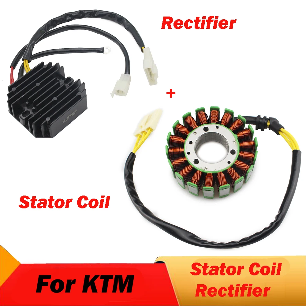 

Генератор мотоцикла, магнитный статор, катушка, регулятор напряжения, выпрямитель для KTM 125 Duke 125 DUKE ABS 2014-2016 200 Duke 2012-2018
