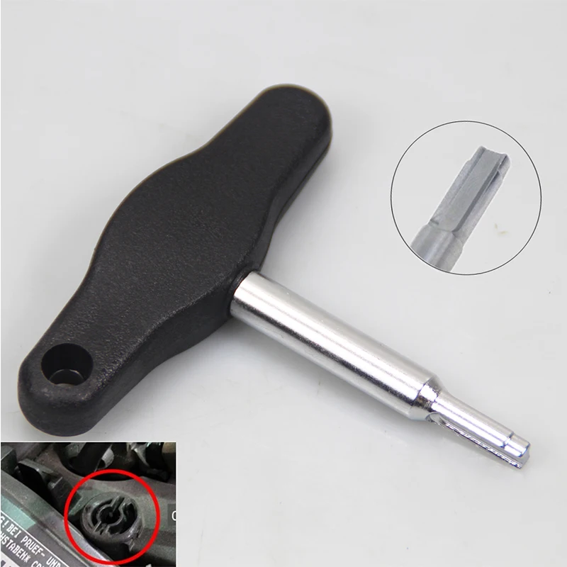 VAG Plastic Oil Drain Plug Screw Removal Installer Wrench Assembly Tool Wrench Tool for OEM T10549