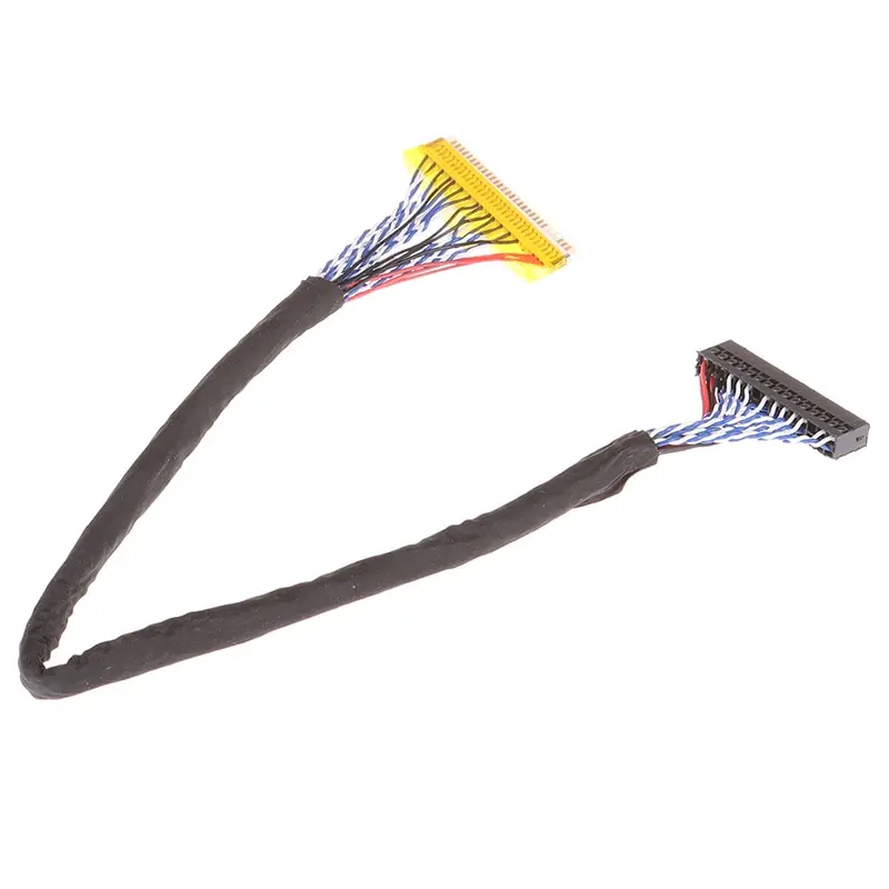 New LVDS Cable FIX-30P-S8 FIX 30Pins S8 Single 8bit 1ch 8bit LED LCD Display Panel LCD panel Screen cable line