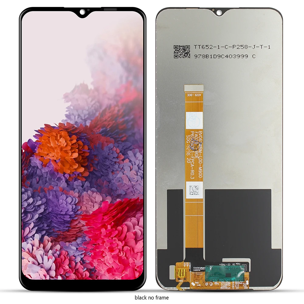 For OPPO Realme 6i RMX2040 LCD Display Screen Touch Digitizer Assembly For 6.5 inch OPPO Realme 6i With Frame Replace