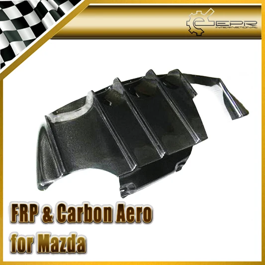 For RX7 FD3S Feed Carbon Fiber Rear Diffuser Trim