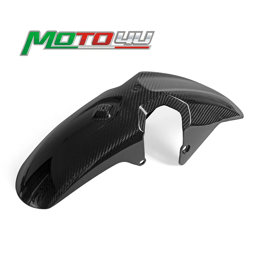 Real Carbon Fiber Front Fender Mudguard Hugger 100% Twill Motorcycle  Accessories For YAMAHA MT-07 MT07 MT 07 2018 2019 2020