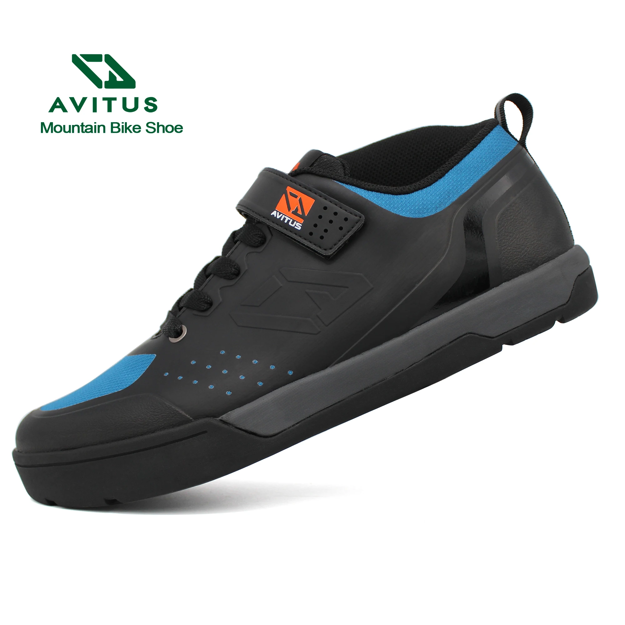 AVITUS Men Zapatillas MTB Shoes Rubber Sole  for Enduro Downhill Freeriders Mountain Bike Cycling Shoes