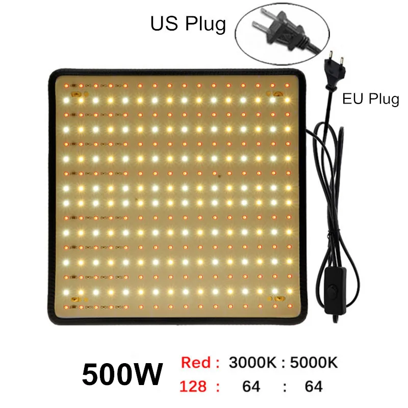 1000W Samsung LM281B pełne spektrum LED rosną światła Quantum Sunlike rosną lampy do oświetlenia wzrostu roślin cieplarnianych