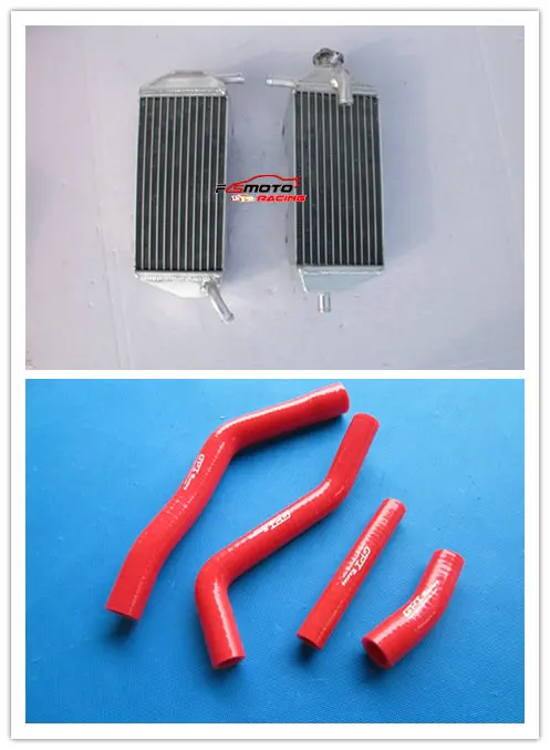 For YAMAHA YZ450F YZF450 YZF 450 2010-2011 10 11 Aluminum Radiator +Silicone Radiator Cooling Hose