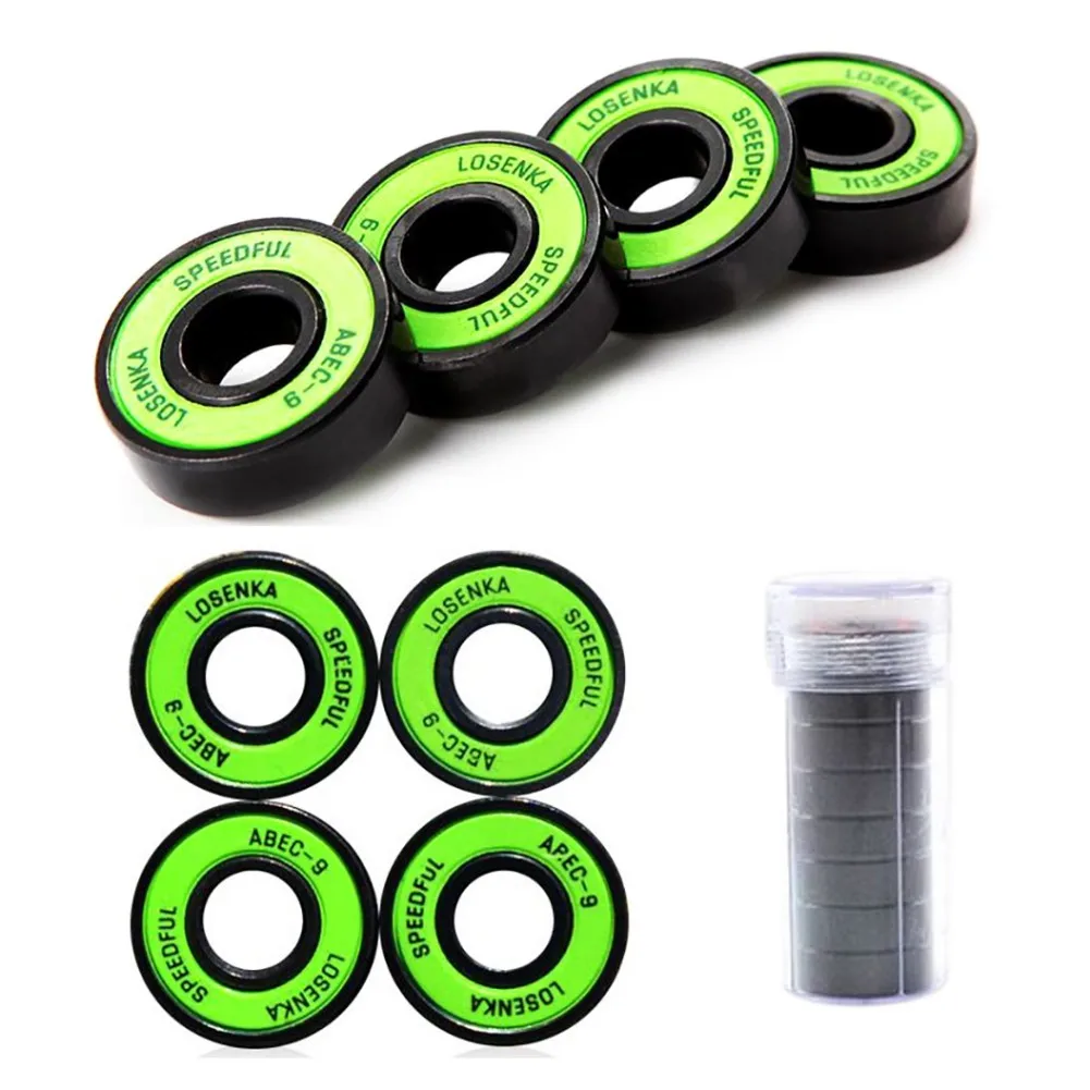 8pcs/16pcs/32pcs 608 Scooter Bearing ABEC 9 Skate Bearing Skateboard Steel Ball Racing Skate Bearing Scooter Parts 22*7mm