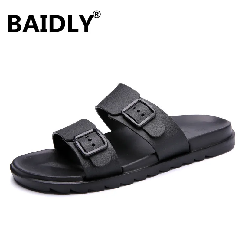 Summer Men Designer Flip Flops Men\'s Casual Sandals Fashion Slippers Breathable Beach Shoes Slides Beach Water Shoes