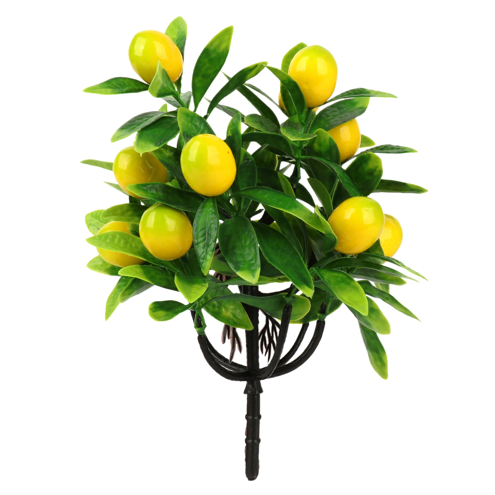 Kumquat Plants Branch Artificial Lemon Fruit Cuttings Plastic Home Decorations Festival Decor