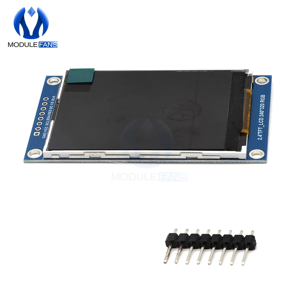 2.4 "240X320 Tft Lcd Display Module 2.4 Inch 240*320 3.3V Lcd Module Spi Driver ic ILI9341 Voor Arduino