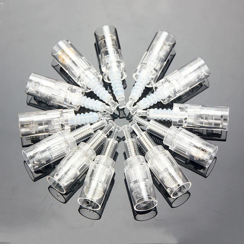 9/12 Pin/36Pin/3D/5D Needle Cartridge Nano MYM Needles Tip Microneedling Bayonet Screw Port Cartridge for Dr.imp pen 10/20/50pcs
