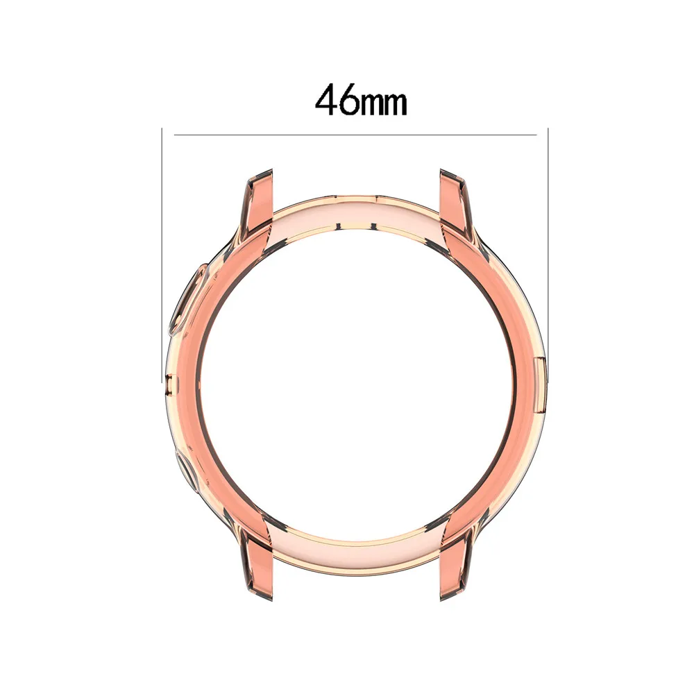 Transparent TPU silicone protective case for Samsung galaxy watch active 2 44mm 40mm SM-R830 R820 Cover Replacement Accessories